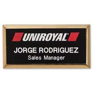 Custom Engraved Name Badges  Let your customers know who they are talking to