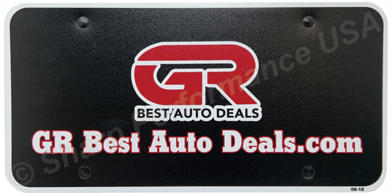 Plastic License Plate Insert Cards (Heavy Duty Thin) 0.045mil, 0.060mil