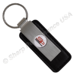 K0383 REC Rnd logo Keychain