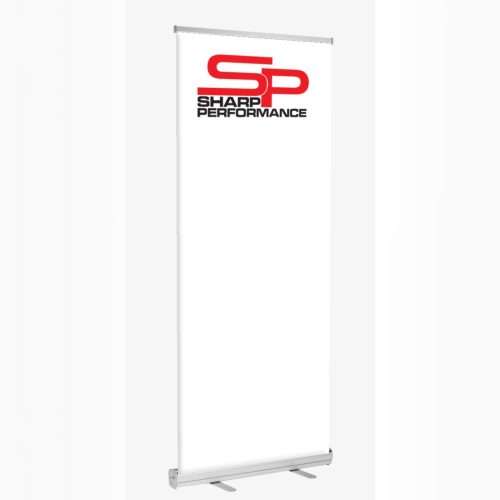 Standard Retractable Displays, popup fabric display banners