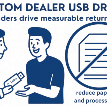 Dealers use Branded USB Drives for Auto Customer Loyalty