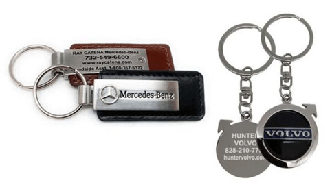 Custom keychains with your company logo